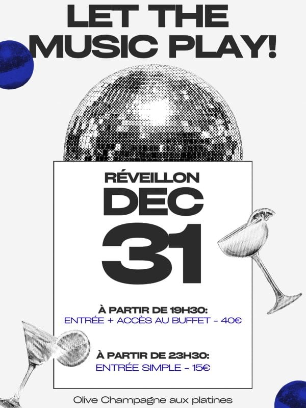 Réveillon 31 décembre